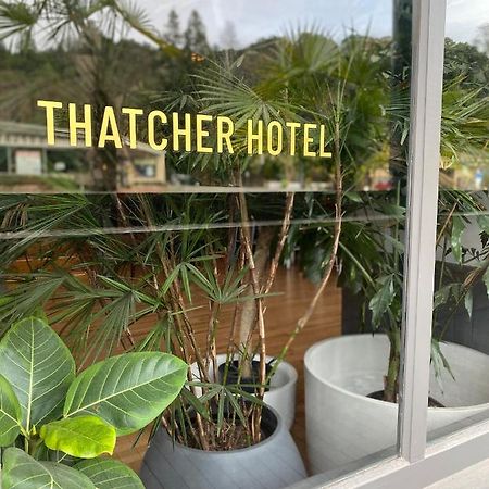 Thatcher Hotel Hopland Exterior foto