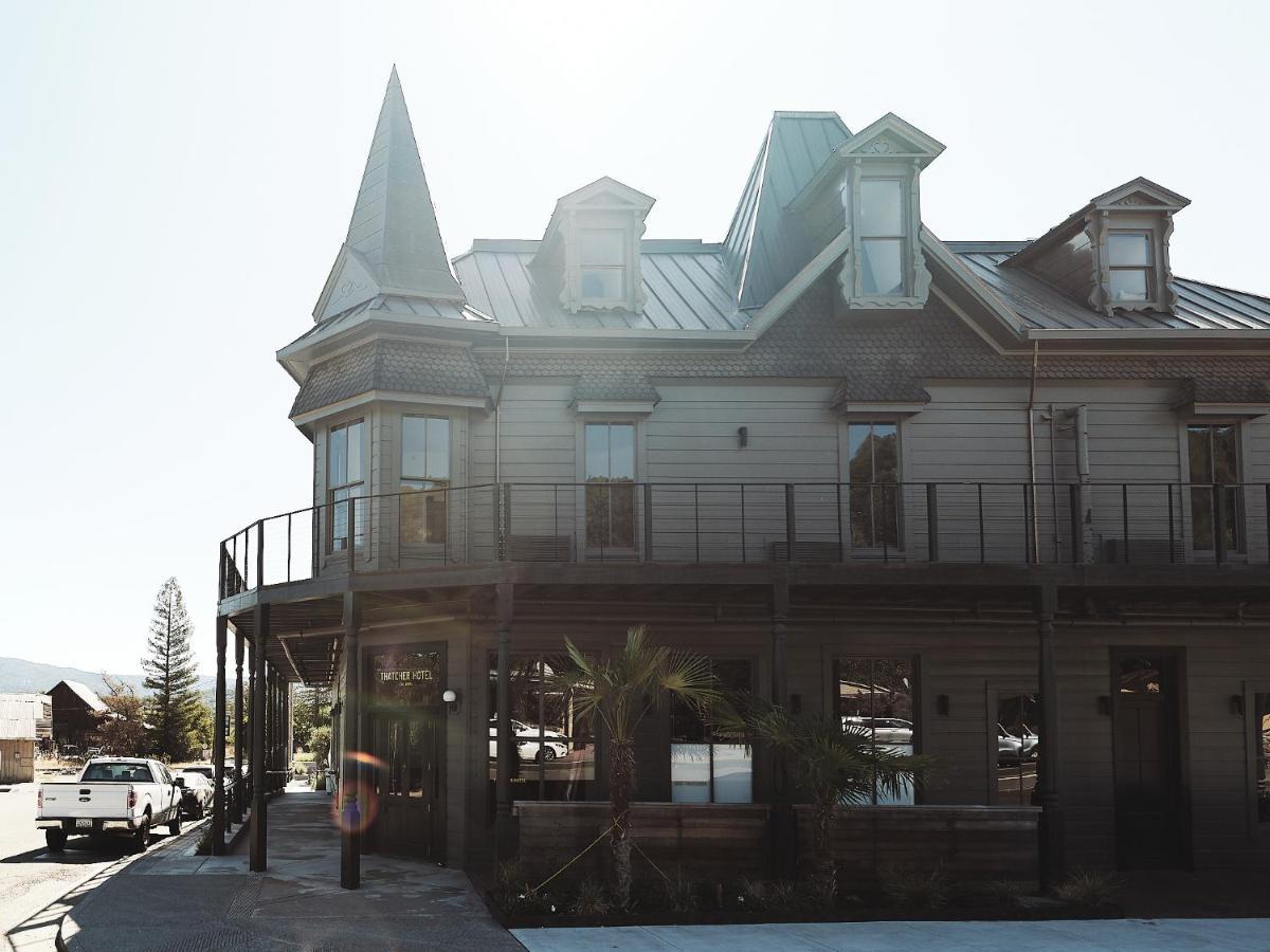 Thatcher Hotel Hopland Exterior foto