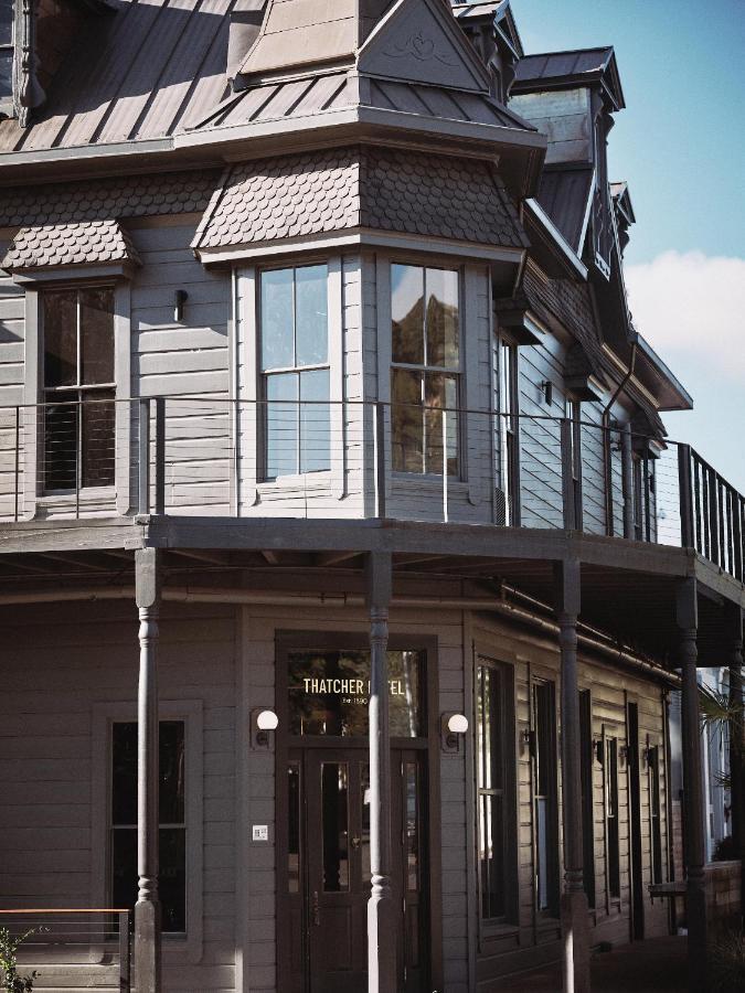 Thatcher Hotel Hopland Exterior foto